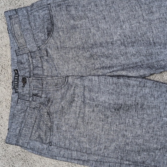 Peachoo + Krejberg Linen Blend Gray Gender Neutral Pants size EUR 40 - Picture 3 of 16